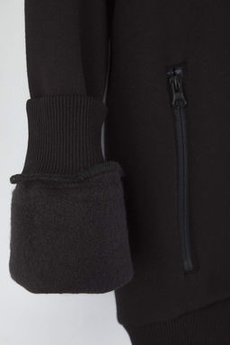 TRENDYOL MAN Lacivert-Gri Melanj Regular Fit Uzun Kollu Dik Yaka Fermuarl? Sweatshirt TMNAW22SW0720 - Trendyolmilla фото 16