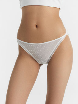 Цена за 2 штуки! Трусы женские слипы в белом цвете - Mark formelle фото 2