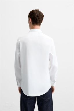 TEXTURED TWILL SHIRT - Zara фото 3