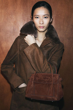 LEATHER MINI CITY BAG - Zara фото 2