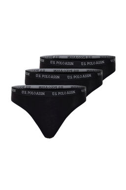 Нижняя часть женского нижнего белья черного цвета Неожиданная скидка в корзине