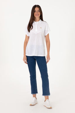 Kad_n Beyaz Ti__rt Sepette S_rpriz _ndirim - U.s. polo assn фото 4