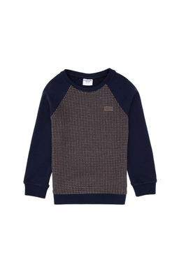 Толстовка цвета индиго для мальчика Неожиданная скидка в корзине