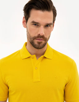 Sar_ Slim Fit Polo Yaka Basic Ti__rt