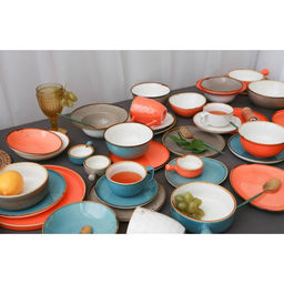 Кружка Magistro Церера, 400 мл, фарфор, голубая  фото 3