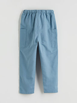 Beli Lastikli Keten Kar???ml? Erkek ?ocuk Pantolon