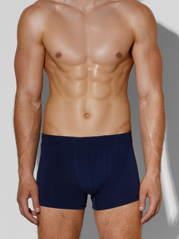 Цена за 2 штуки! Трусы боксеры мужские синие синий 411230