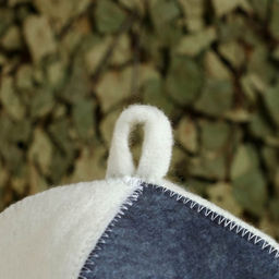 Набор для бани с принтом 100% крутой мужик, 5 предметов: шапка, рукавица, портфель, мочалка, коврик, Добропаровъ