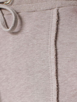 Брюки прямые из премиального футера двухнитки с эластаном