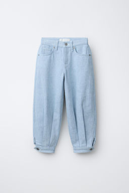PLEATED SAROUEL TROUSERS