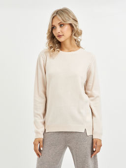 джемпер женский из шерст с удлиненной спинкой - Glenfield фото 4