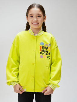 ACOOLA / Куртка детская для девочек Feira лайм