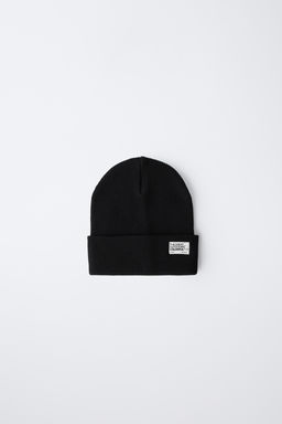 GORRO PUNTO CANAL? ETIQUETA / Negro - Zara фото 2