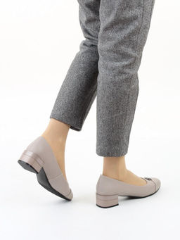 06-M47-5 KHAKI Туфли женские (натуральная кожа)