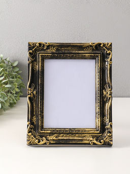 Фоторамка для фото 15×20 см «Узорная», пластик под т. золото, 19×23.8 см