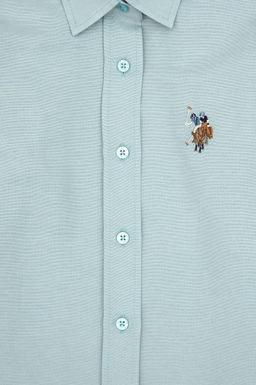 K_z _ocuk Mint Uzun Kollu Basic G_mlek Sepette S_rpriz _ndirim - U.s. polo assn фото 3