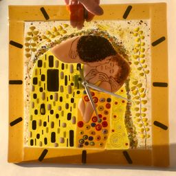 Настенные часы Поцелуй - Стрекоза фото 4