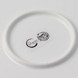 Тарелка плоская керамическая Снежные горы, d=27 см - Дорого внимание фото 8