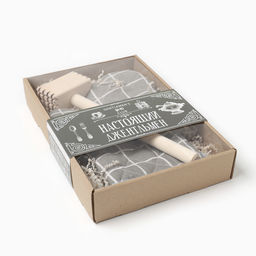 Кух. набор Gentleman варежка-прихватка 20х28см, молоток деревян. - Доляна фото 6