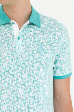 Мужская мятная футболка-поло Неожиданная скидка в корзине - U.s. polo assn фото 14