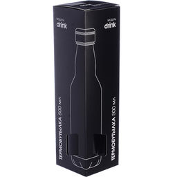 77020-2 Термобутылка 500мл. Drink, черная (х20) - Mayer&boch фото 3