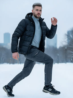 Брюки спортивные софтшелл MTFORCE мужские темно-серого цвета 2403TC  фото 5