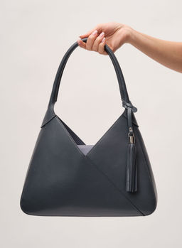 Кожаная сумка Azaro 30889 графит