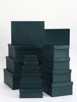 Набор подарочных 15 в 1 "Темно-зелёный" 47,5 х 36 х 17,5 - 13 х 8 х 4,5 см