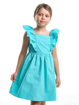 Платье в садик праздничное UD 7825 изумрудный - Mini maxi фото 19