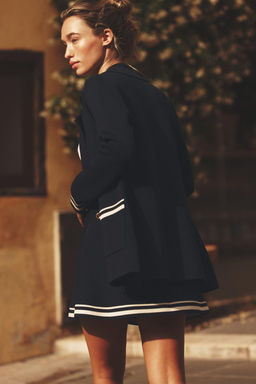 DOUBLE-BREASTED KNIT BLAZER - Zara фото 10