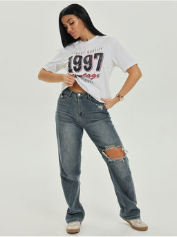 Футболка "Качество" белый женская