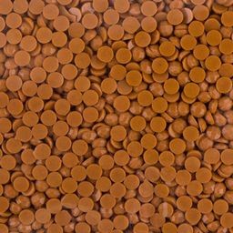 Страз неклеевой Zlatka OZM SS08 цветные 2.5 мм акрил 10 х 10 г в пакете с картонным еврослотом СК/Распродажа № 0048 св.коричневый