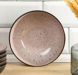 Тарелка суповая, керамика, 18 см, круглая, Глэнс, Daniks, HMN230212A-SO/P (452106)  фото 5
