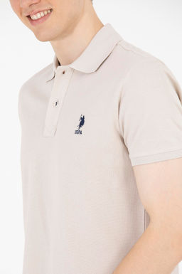 U. S. Polo Assn Мужская базовая футболка с воротником-поло Stone - U.s. polo assn фото 21