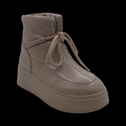 Ботинки на меху D320-6 серые