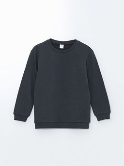 Bisiklet Yaka Erkek Bebek Sweatshirt