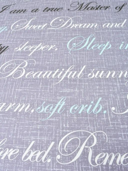 Пододеяльник на молнии поплин "Письмо" 1,5 сп. 150х215 Березка