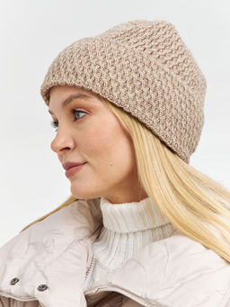 шапка женская бежевая - Glenfield фото 3