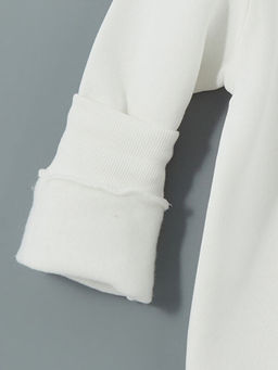 Bisiklet Yaka Bask?l? K?z ?ocuk Sweatshirt - Waikiki фото 3