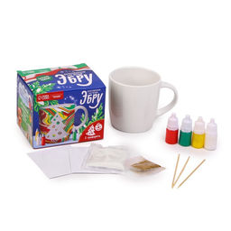 Рисование на воде: эбру «Создай свою кружку», Елочка