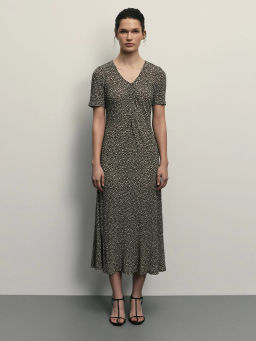 Платье миди с принтом / Zarina фото 5