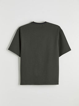 Bisiklet Yaka Erkek Spor Ti??rt