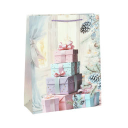 Пакет подарочный 26х32х10 / 6062-M /уп 12/480/ микс Новый год - Галеонтрейд фото 2