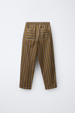 PRINTED STRIPED TROUSERS - Zara фото 2