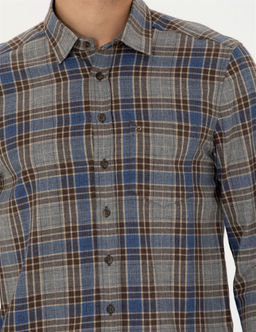 Kahverengi Regular Fit Uzun Kollu G_mlek - Pierre cardin фото 7