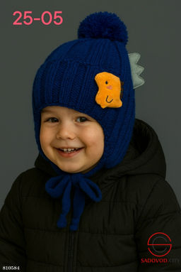 Шапка с тёплой синтепоновой подкладкой - Bruno фото 10