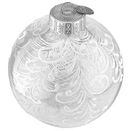 (цена за 2 шт) Елочный шар Воздушный 8см индивид.уп. - Коломеев фото 2