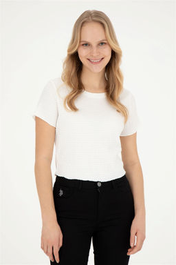 Женская белая футболка