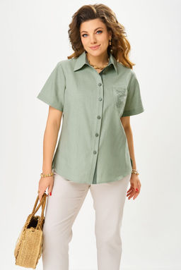 Блуза FITA 20463 фисташка