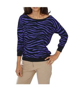 Пуловер, лилово-черный - Ashley brooke фото 3